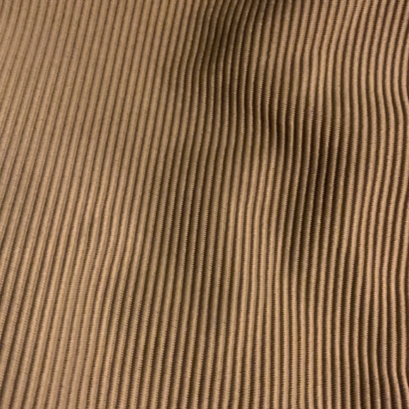 NWOT Good American 90s ribbed one piece size:1 (S) in Tan - Picture 11 of 11